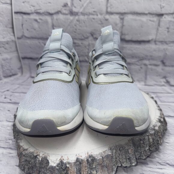 Adidas Womens Qt Racer Sport FY5673 Blue Running Shoes Sneakers Size 9.5 - Picture 4 of 13